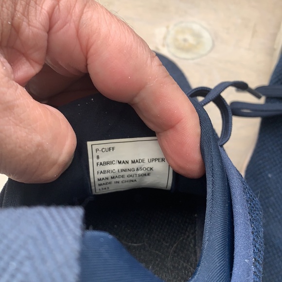 Steve Madden Shoes 8 Navy Blue - Picture 4 of 5